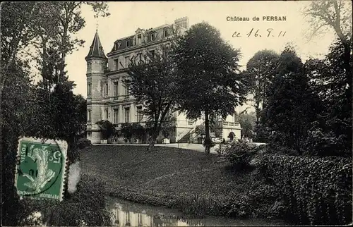 Ak Persan Val-d’Oise, Château