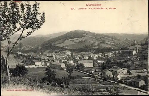 Ak Aubin Aveyron, Vue générale