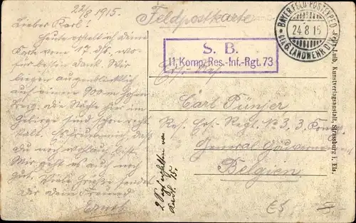 Ak Les Minières Grandfontaine Elsass Bas Rhin, Vue générale