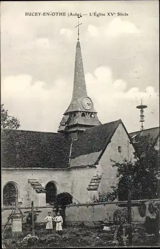 Ak Bucey en Othe Aube, L'Eglise