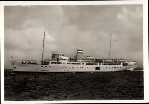 Ak Turbinenschnelldampfer Königin Luise, HAPAG