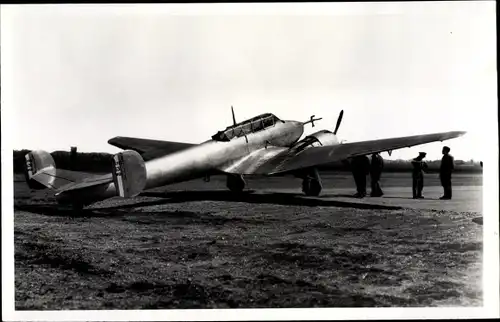 Ak Französisches Militärflugzeug Potez 63