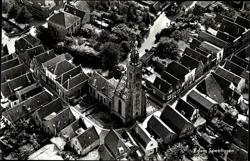 Ak Edam Volendam Nordholland Niederlande, Speeltoren