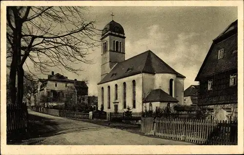 Ak Mosel Zwickau in Sachsen, Kirche