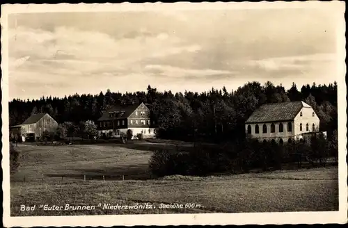 Ak Niederzwönitz Zwönitz im Erzgebirge Sachsen, Bad Guter Brunnen