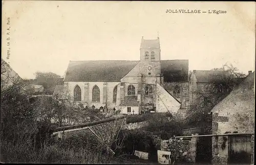 Ak Joli Village Val d'Oise, L'Eglise