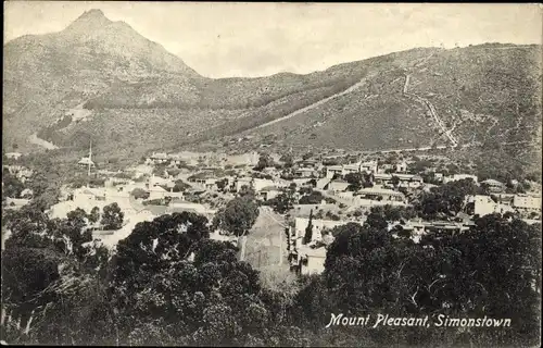 Ak Simonstown Südafrika, Mount Pleasant, General View