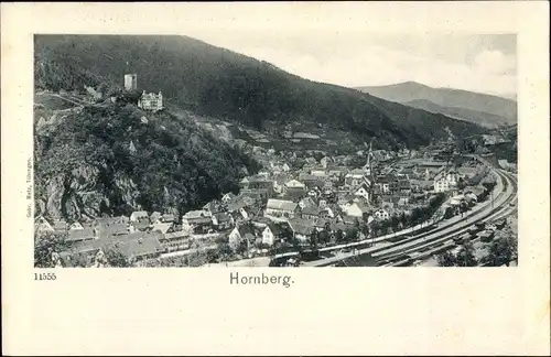 Ak Hornberg im Schwarzwald, Gesamtansicht