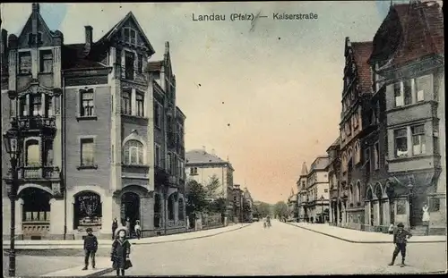 Ak Landau in der Pfalz, Kaiserstraße