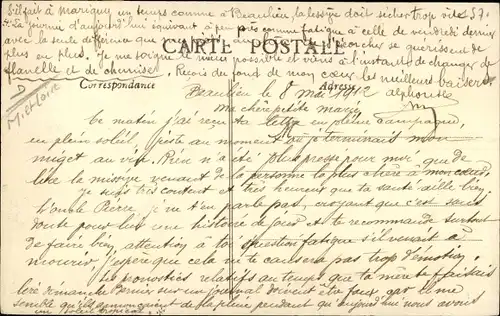 Ak Beaulieu Maine et Loire, Vue d'ensemble