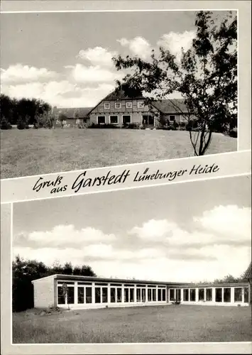 Ak Garstedt Lüneburger Heide Niedersachsen, Ansichten, Bungalow und Haus