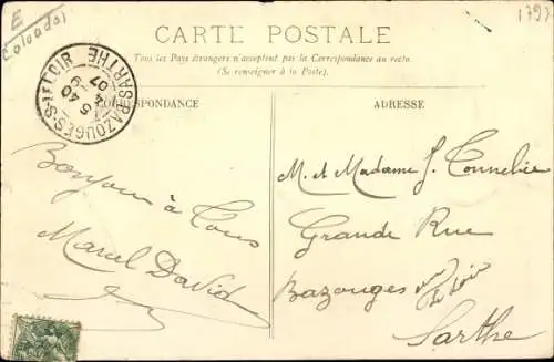 Ak Trouville sur Mer Calvados, Pecheurs