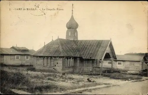 Ak Mailly le Camp Aube, Chapelle Russe