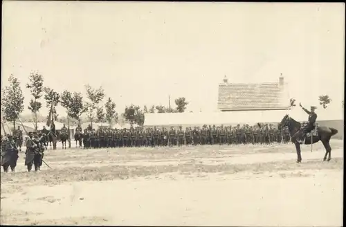 Foto Ak Mailly le Camp Aube, Französische Soldaten im Lager