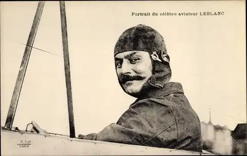 Ak Aviation, Aviateur Leblanc, Portrait