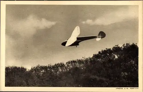 Ak Planeur d'entrainement Delanne 60, Segelflugzeug