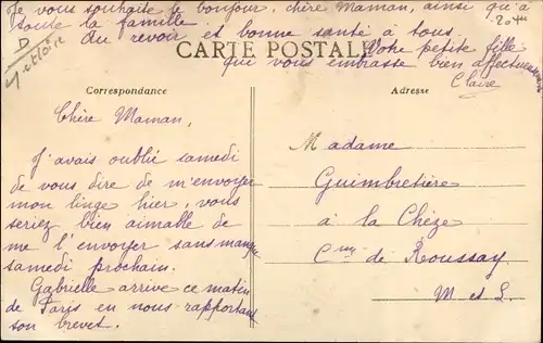 Ak Cholet Maine et Loire, Le Grand Cafe