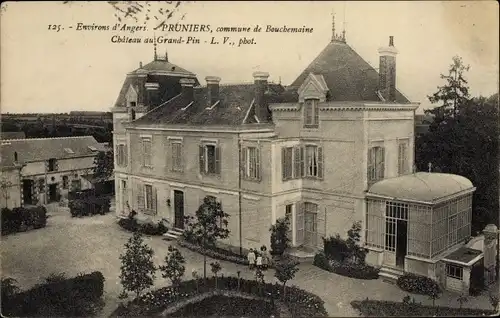 Ak Bouchemaine Pruniers Angers environs Maine et Loire, Chateau du Grand Pin