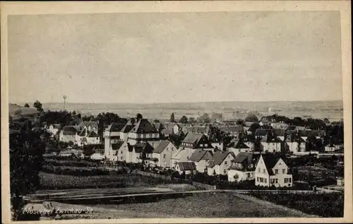 Ak Mosel Zwickau in Sachsen, Gesamtansicht