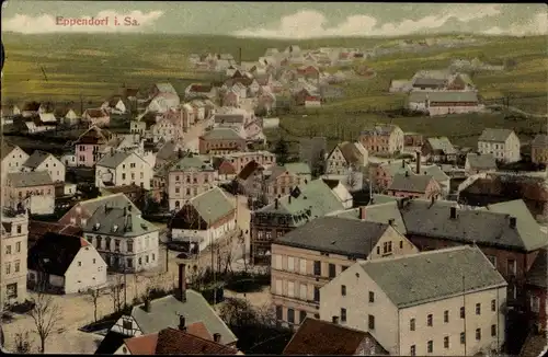 Ak Eppendorf in Sachsen, Gesamtübersicht