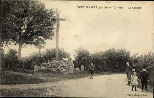 Ak Tortisambert Calvados, Le Calvaire