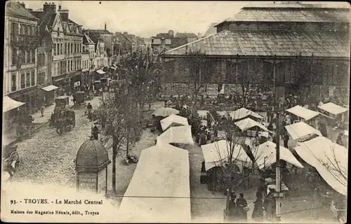 Ak Troyes Aube, Le Marche Central