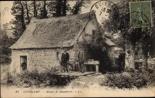 Ak Guingamp Cotes d'Amor, Moulin de Munnehorre