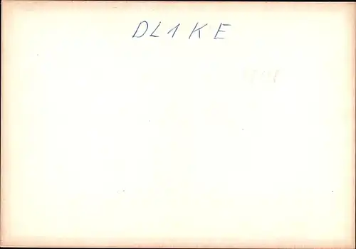 Ak QSL Karte, Funkerkarte DL3UY, Friedrich Feldhus, Edewecht in Oldenburg