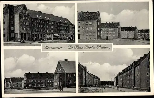 Ak Neumünster in Holstein, Dr. Hans Böckler Siedlung