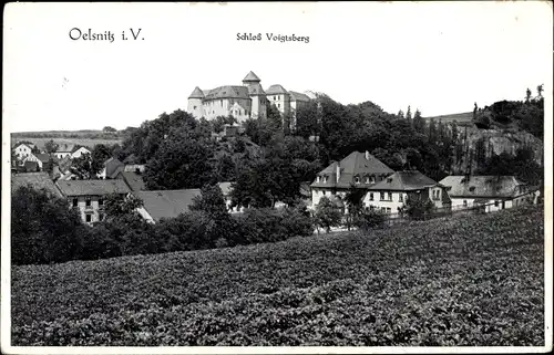 Ak Oelsnitz im Vogtland, Schloss Voigtsberg