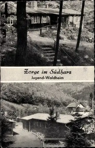 Ak Zorge Walkenried im Harz, Jugendheim Waldheim