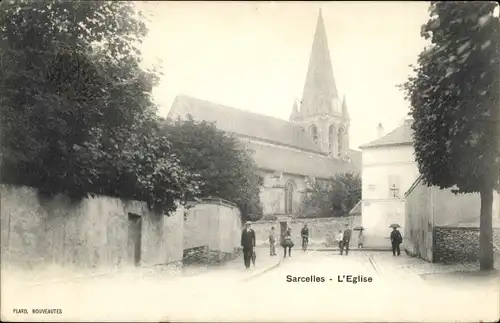 Ak Sarcelles Val d’Oise, L'Eglise