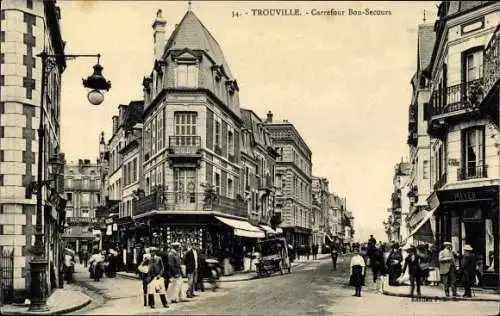 Ak Trouville Calvados, Carrefour Bon Secours