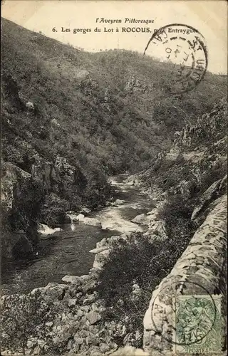 Ak Rocous Aveyron, Les gorges du Lot