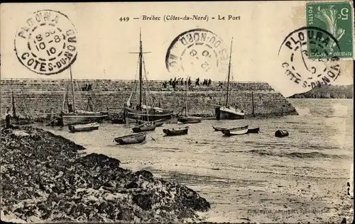 Ak Bréhec Côtes d'Armor, Le Port