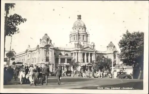 Ak Durban Südafrika, Town Hall Square