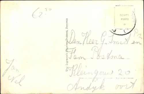 Ak Giethoorn Overijssel Niederlande, Ortspartie