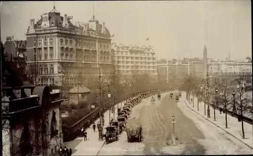 Ak London City, Thames Embankment