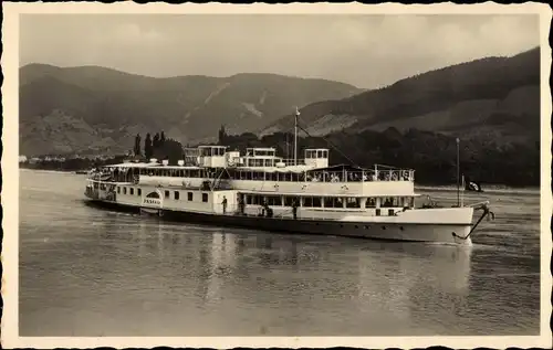 Ak Donaudampfer Passau, Erste Donau Dampfschifffahrts Gesellschaft