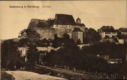 Ak Cadolzburg in Mittelfranken, Schloss