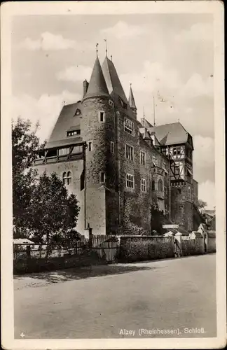 Ak Alzey in Rheinhessen, Schloss