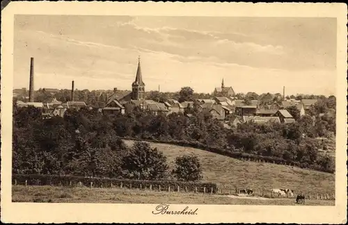 Ak Burscheid in Nordrhein Westfalen, Blick auf den Ort