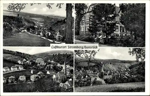 Ak Stromberg im Hunsrück, Teilansichten, Gasthof