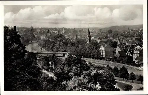 Ak Pforzheim im Schwarzwald, Gesamtansicht