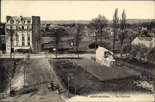 Ak Saint Gratien Val d’Oise, Vue Generale