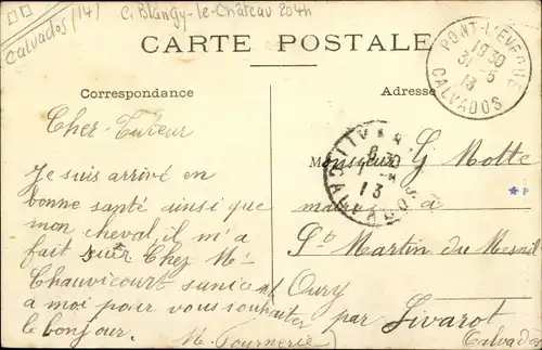 Ak Le Torquesne Calvados, L'Eglise