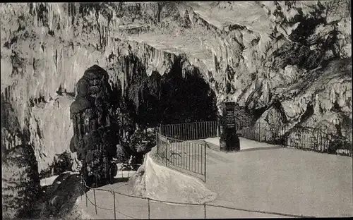Ak Postojna Postumia Adelsberg Slowenien, Adelsberger Grotte, Belvedere