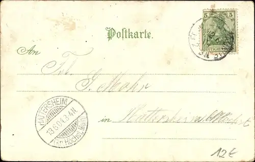 Litho Gut Heil, Turner am Reck