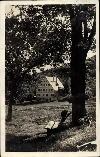 Ak Maria Laach Glees Eifel Rheinland Pfalz, Wanderheim Laacher See Haus