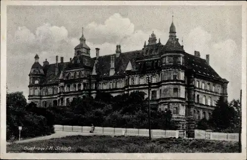 Ak Güstrow in Mecklenburg, Schloss